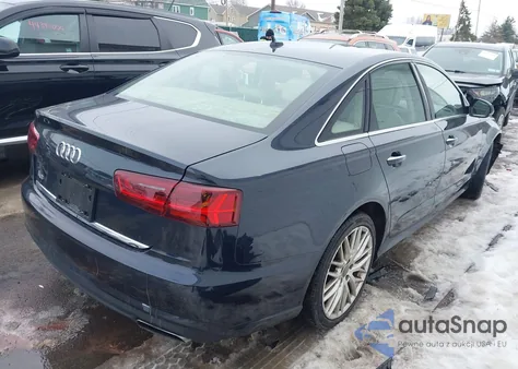 2016 Audi A6 2.0T Premium Plus from USA, damaged, VIN WAUDFAFC7GN124123